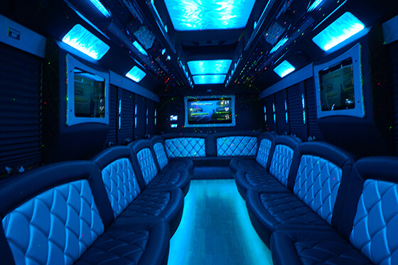 Las Vegas party bus rentals