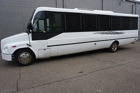 35-passenger party buses
