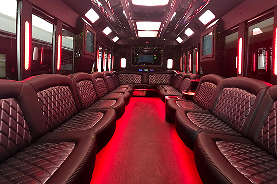 Party bus in Las Vegas