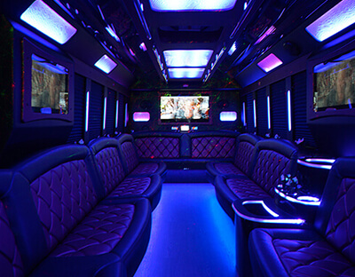Las Vegas party bus rentals